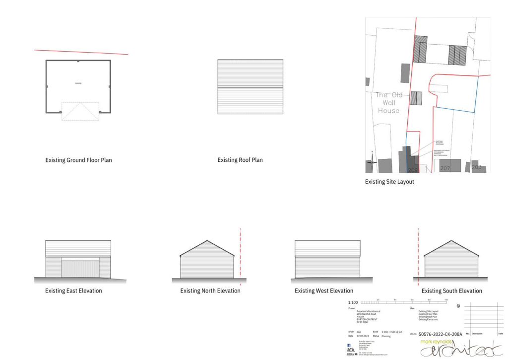 50576-2021-CK-208A Existing Garage