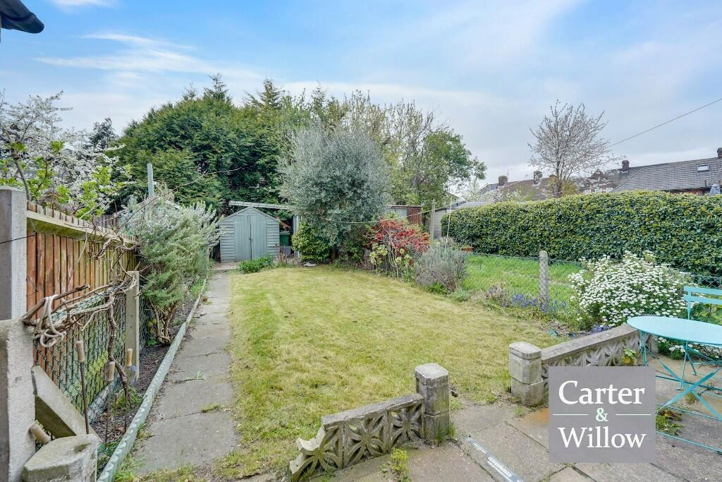 Private rear garden 