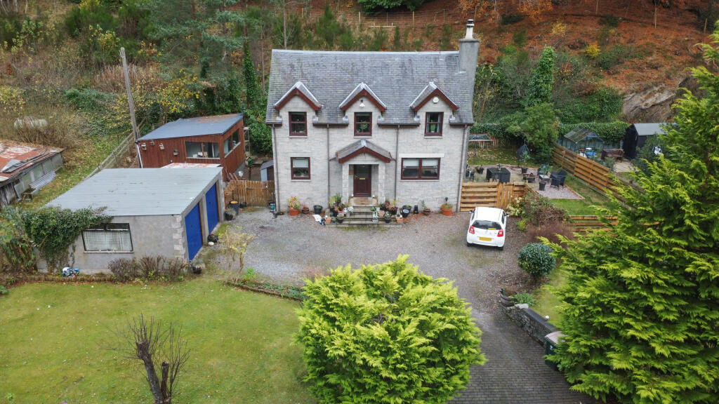 Front Elevation, Drive And Gardens