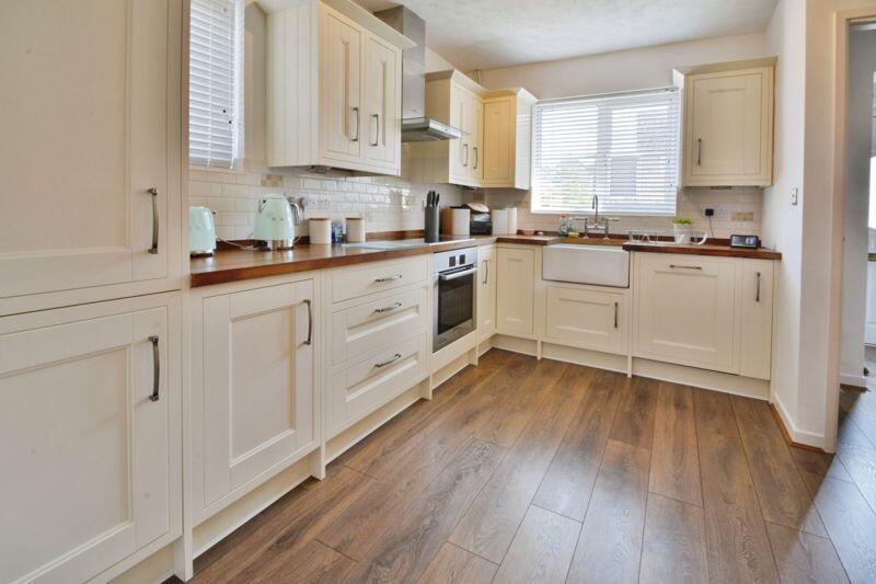 Range of storage and appliances