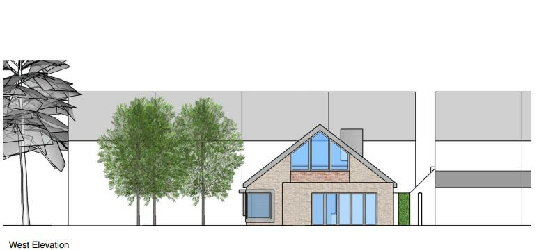 Proposed West Elevation