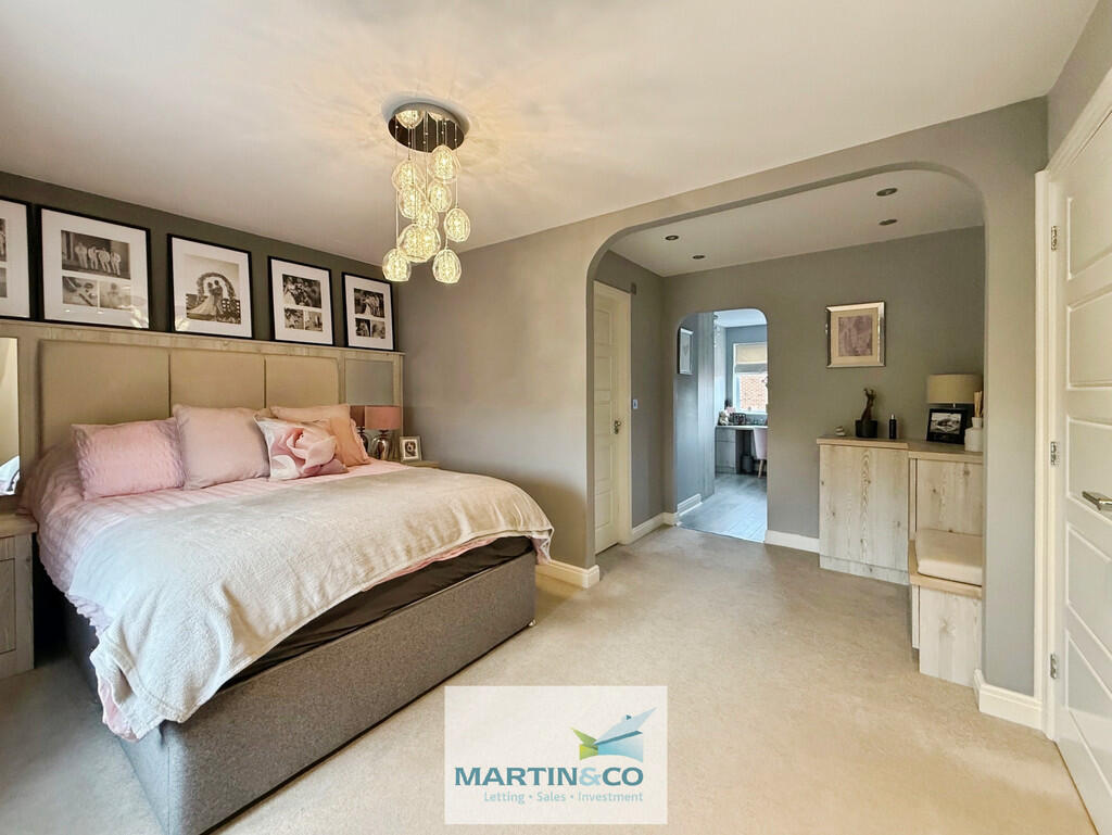 Master bedroom dr...