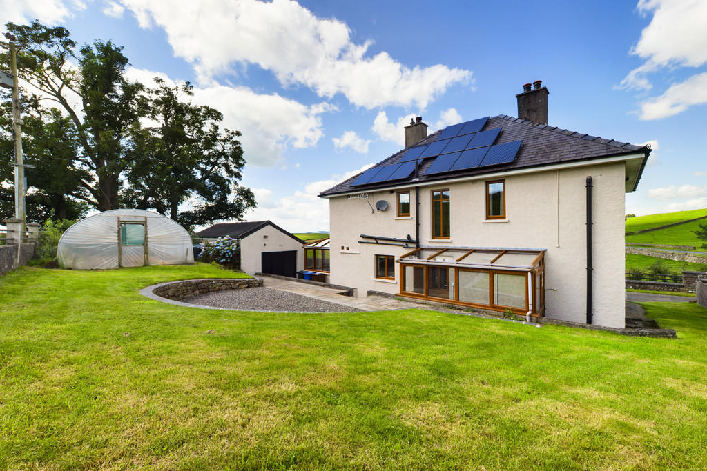 Rear of Property ...