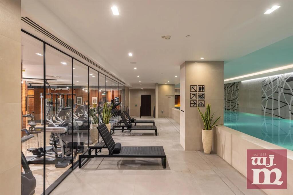 Resident's Pool &amp; Gym Area