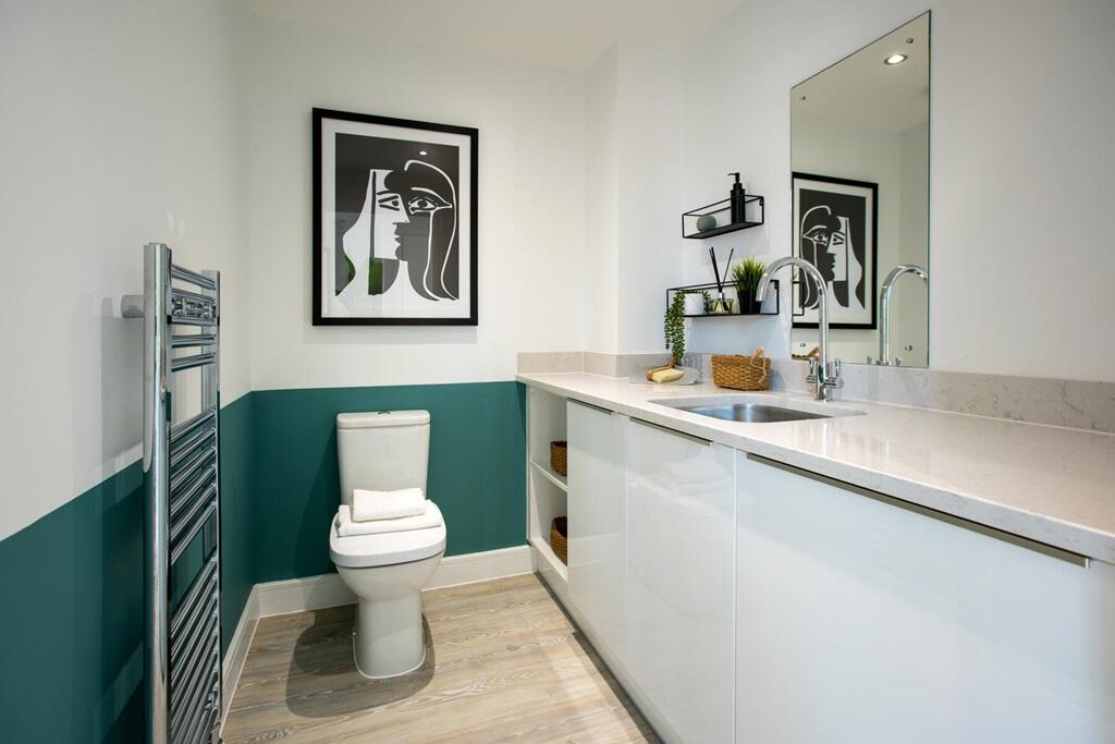 Additional downstairs WC and utility area