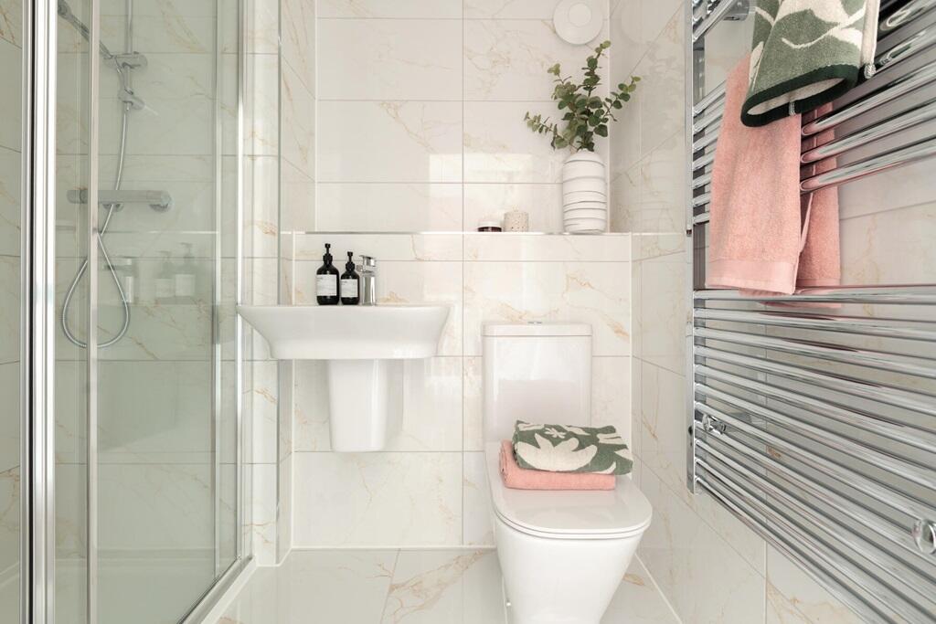 Separate shower room on the first floor