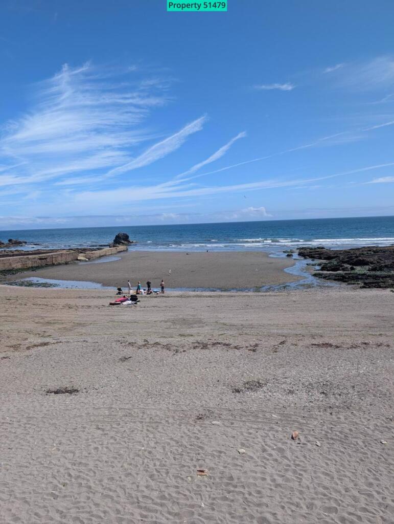 On site beach