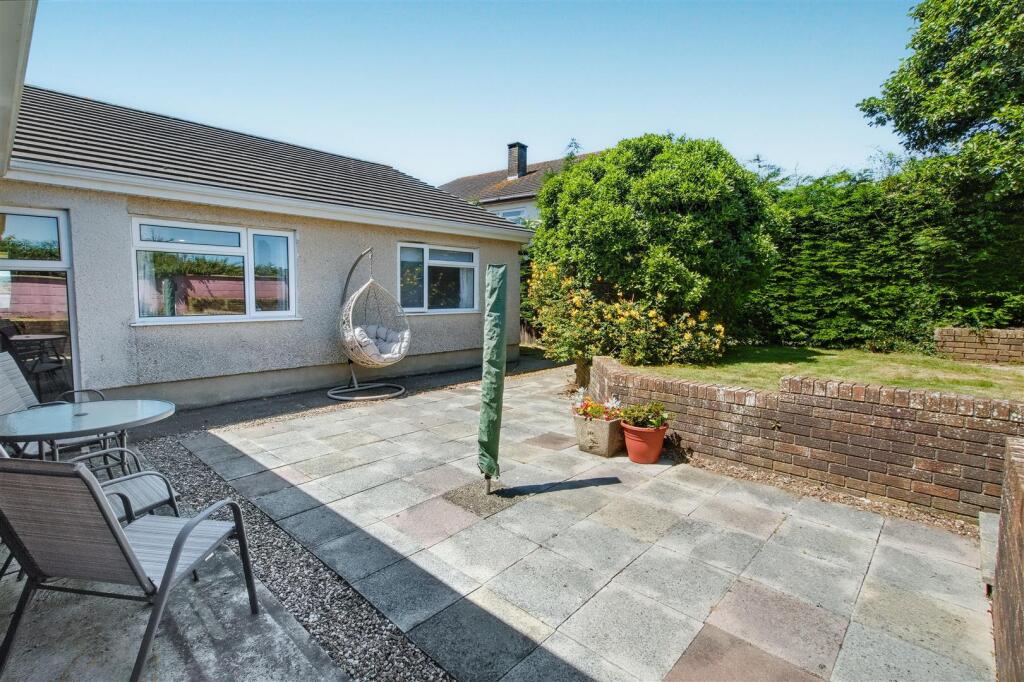 Rear Garden &amp; patio
