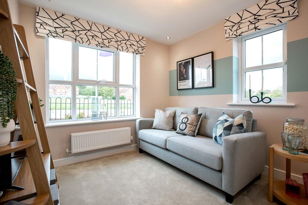 The ideal cinema room, playroom or home office