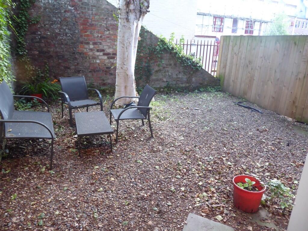 Rear garden