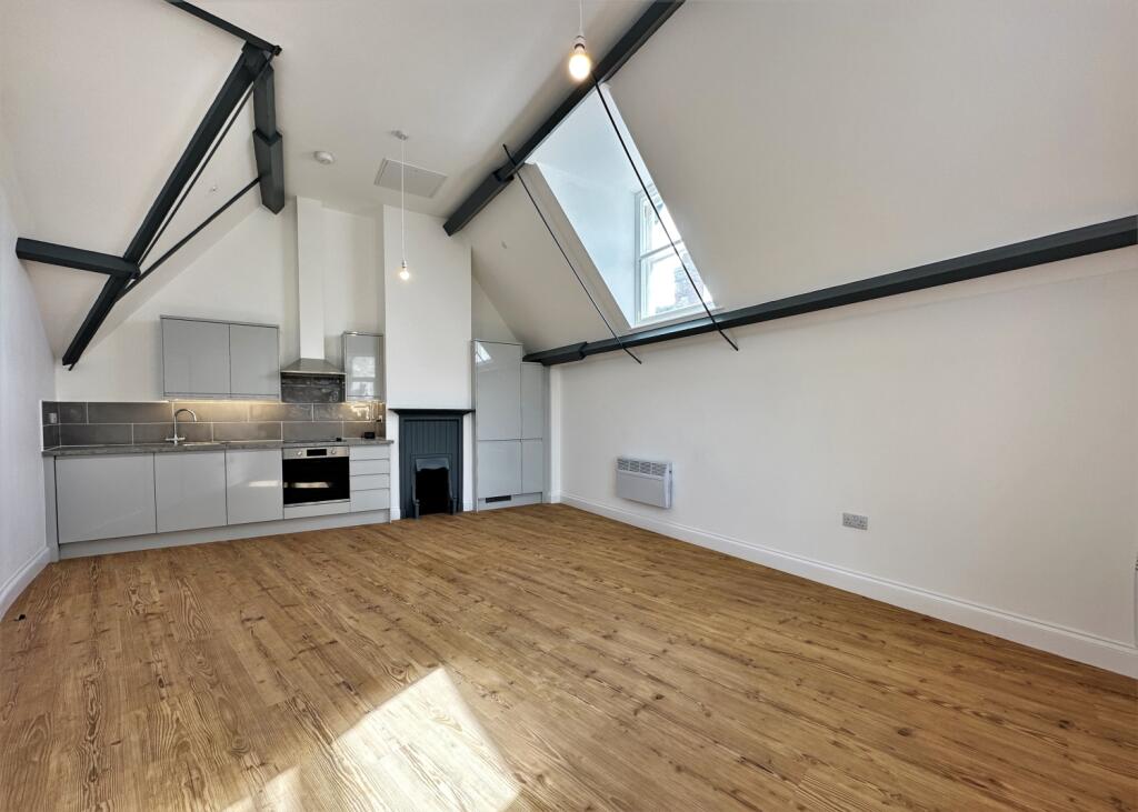 Living Area and Kitchen