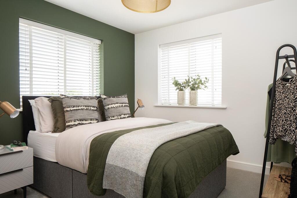 Second double bedroom perfect for family and friends to stay