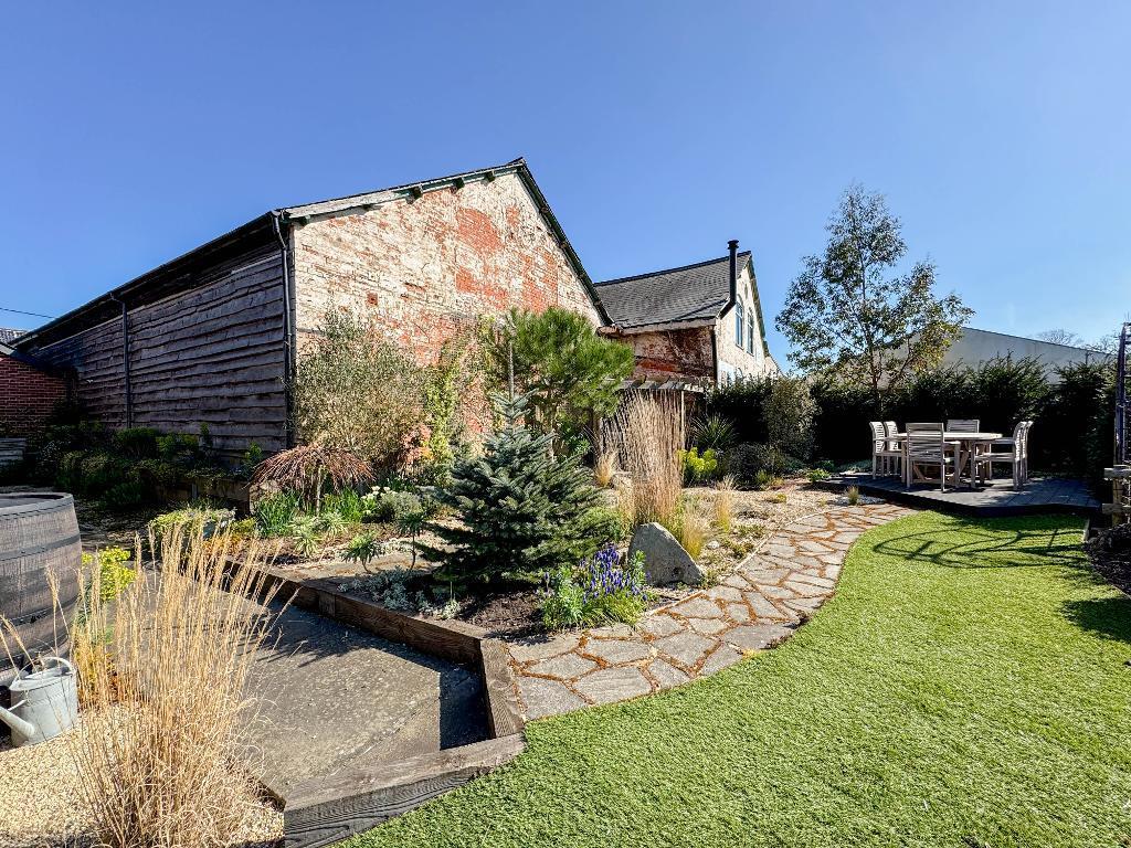 Private rear garden