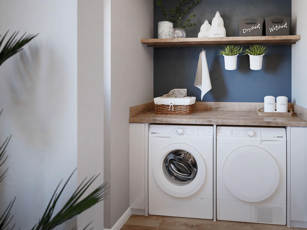 Image of utility room in 4 bedroom Glamis house type