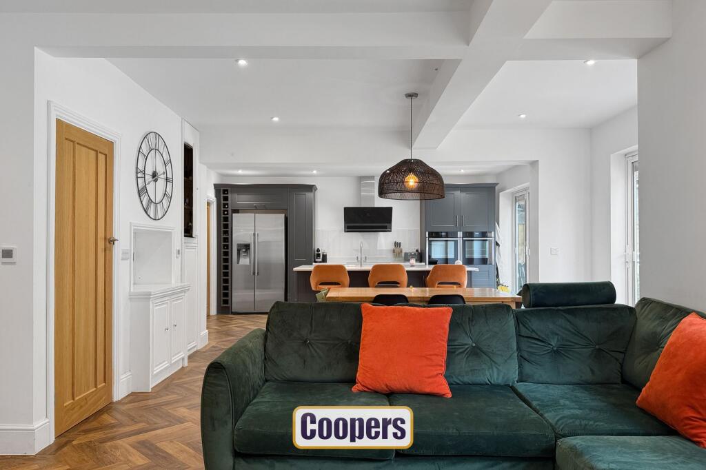 Open plan family room