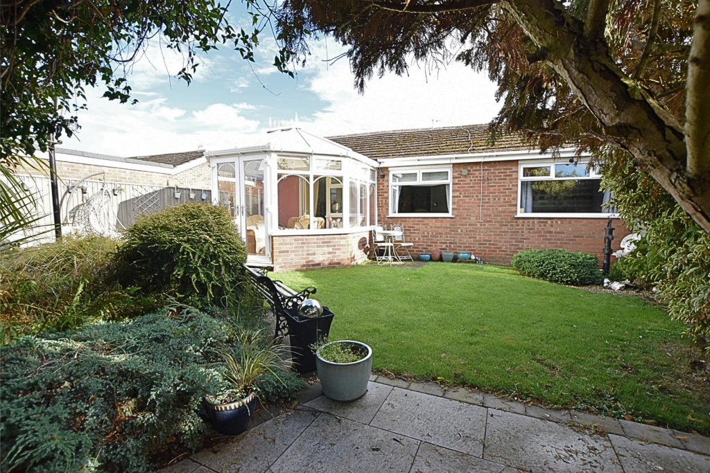 REAR OF THE PROPERTY