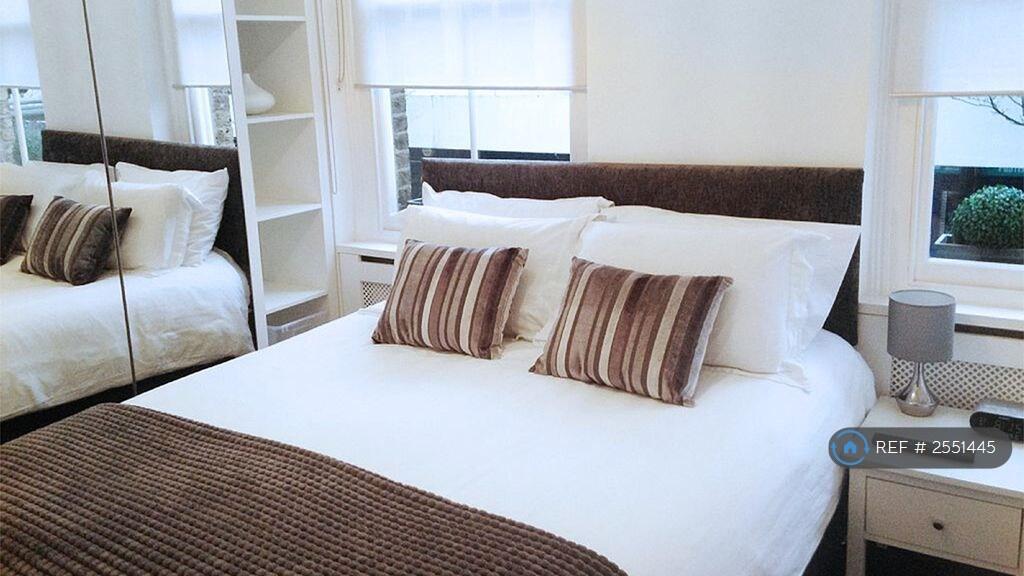 Master Bed-King Bed, Tv, Fitted Wardrobe.