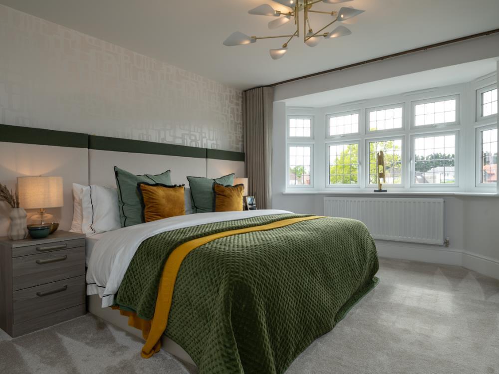 Main bedroom of the Leamington Lifestyle, a 3 bedroom house