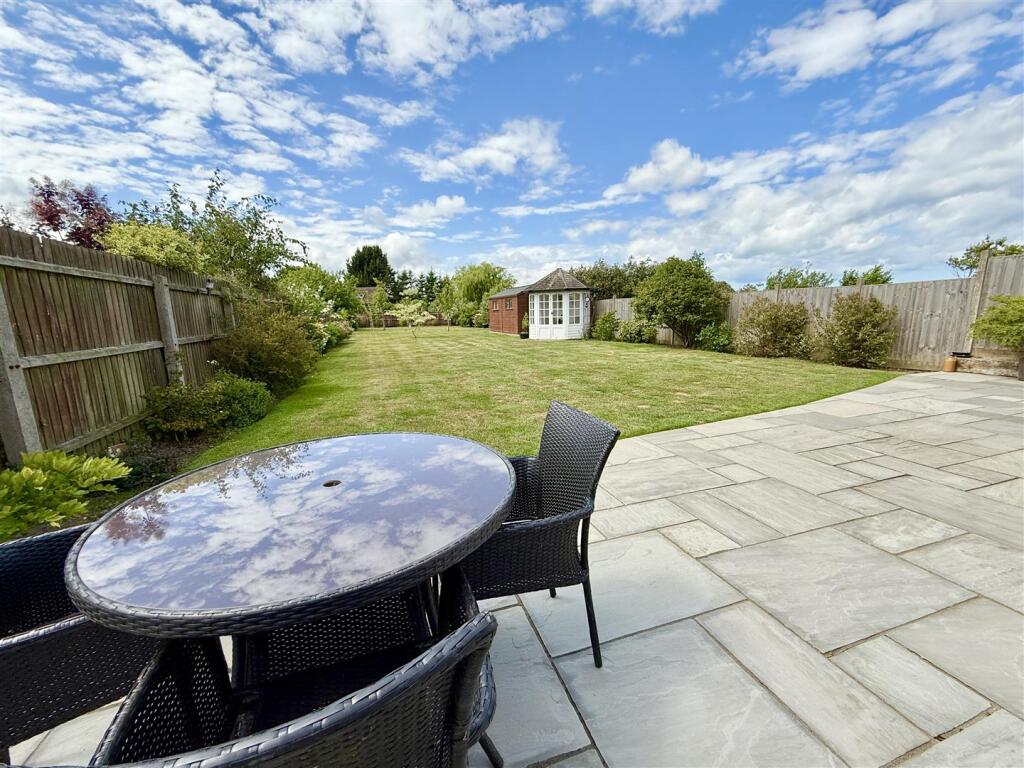 patio and garden beyond
