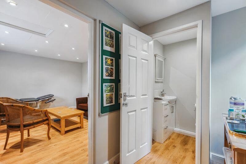 studio cloaks and reception room