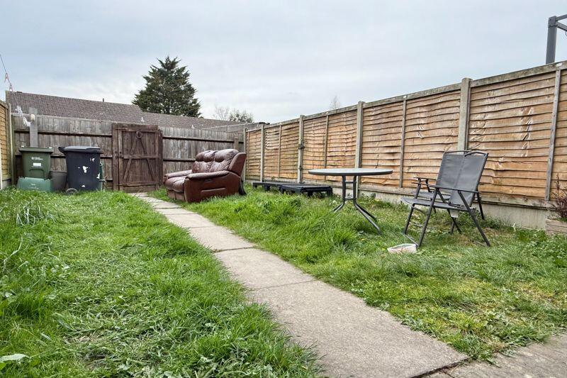 Westerly Facing Rear Garden