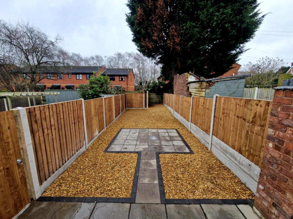 Rear garden