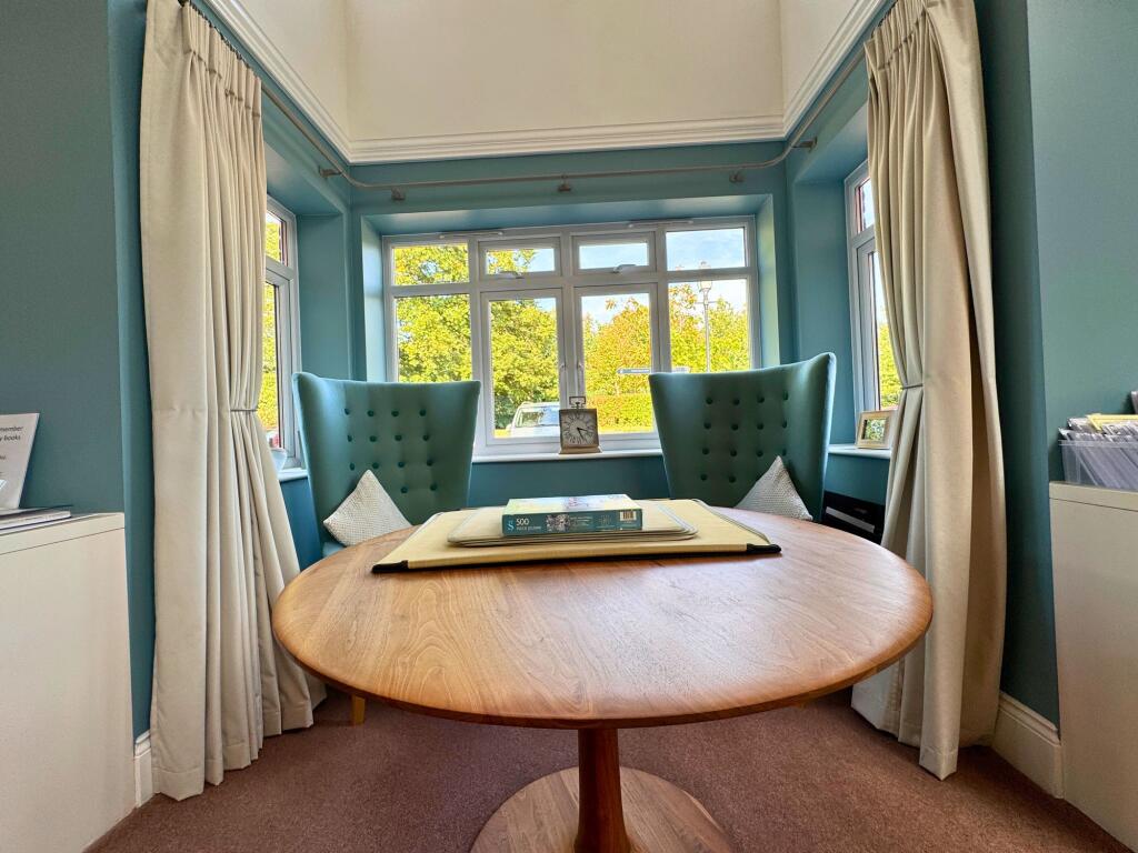 Communal Library Reading Corner