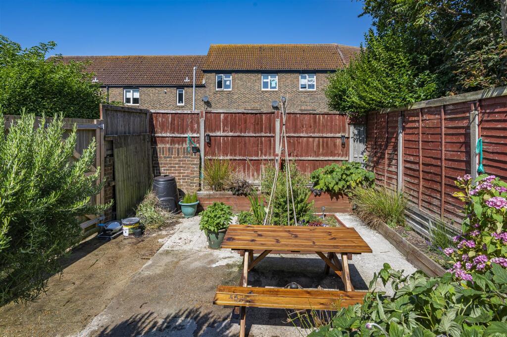 West Facing Rear Garden