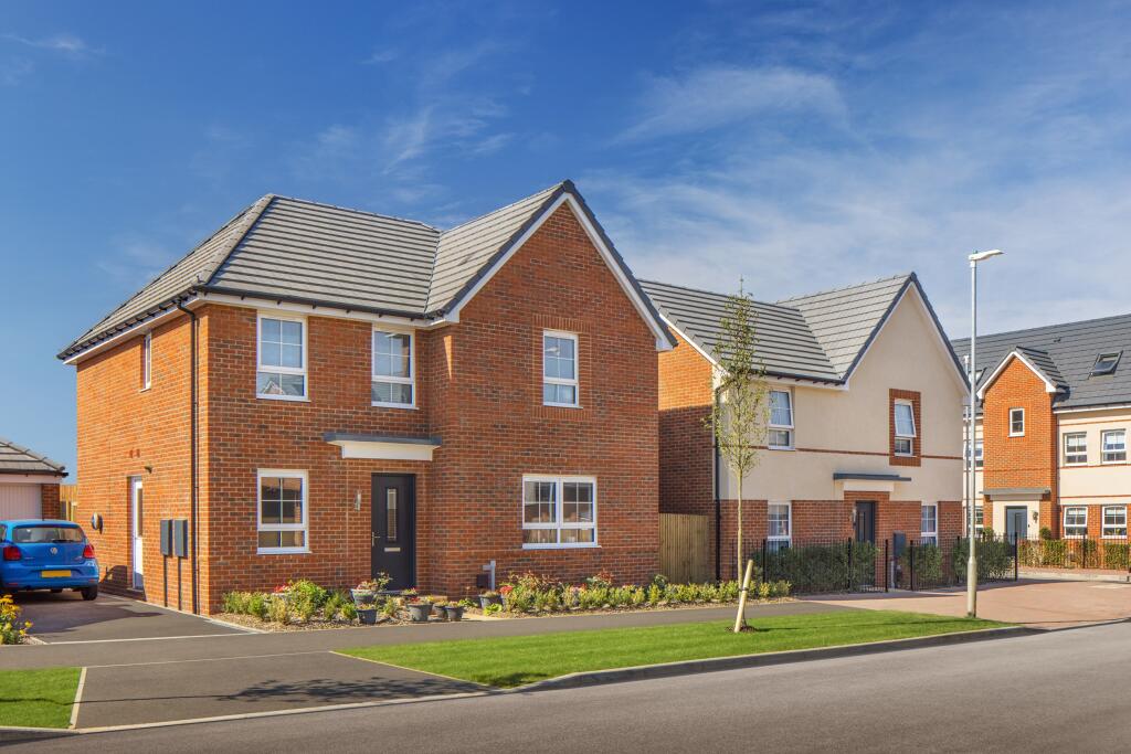 External of the 4 bedroom Radleigh and Alderney at The Poppies