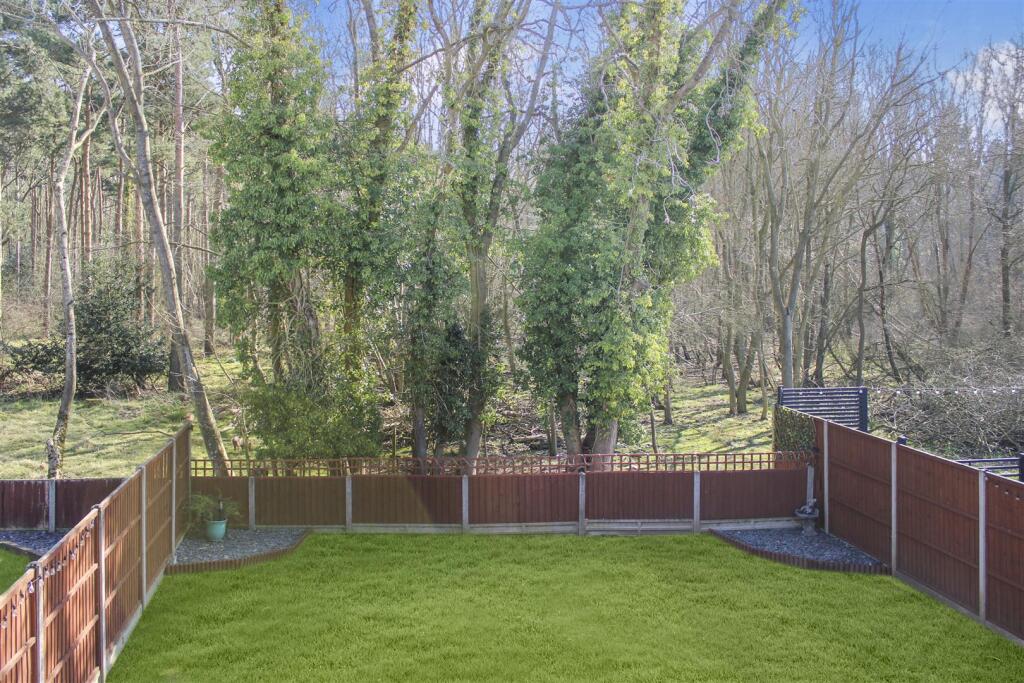 Rear garden
