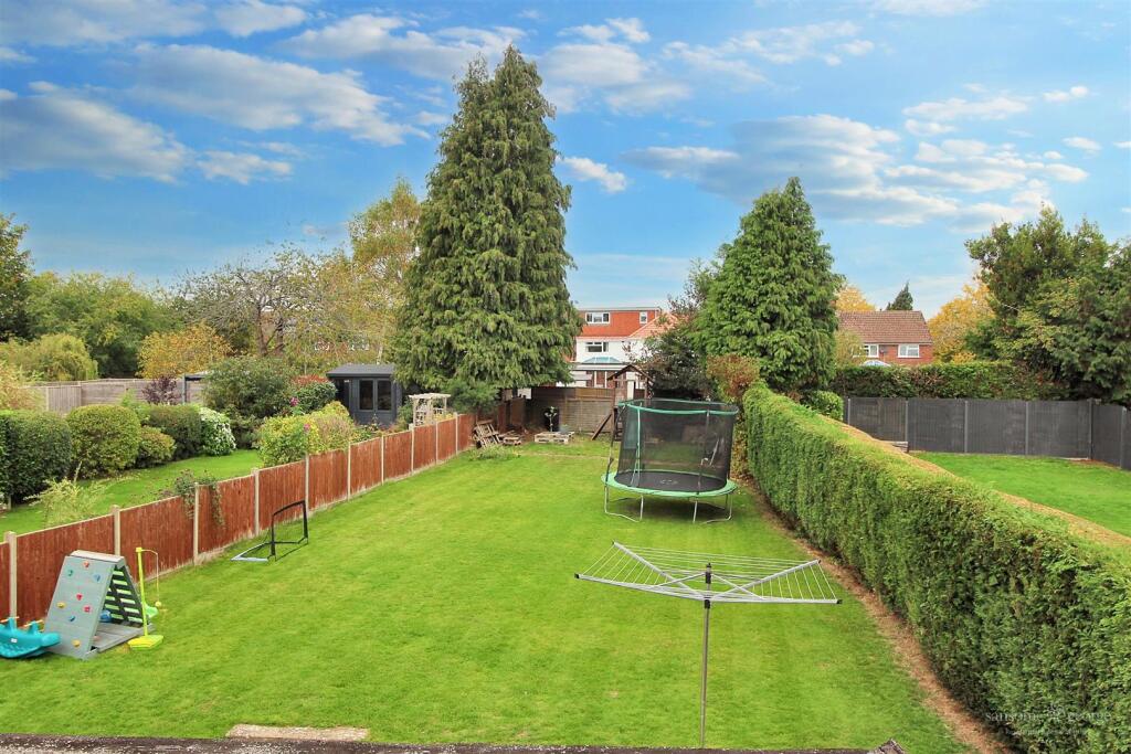 Rear Garden from Bedroom 3