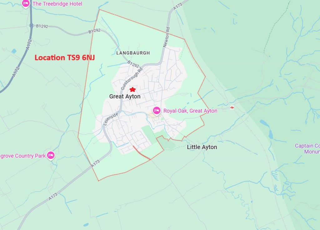 Location Map Great Ayton
