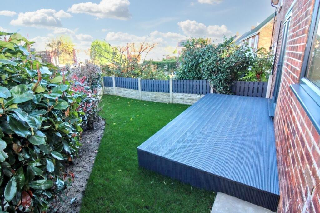 Rear garden