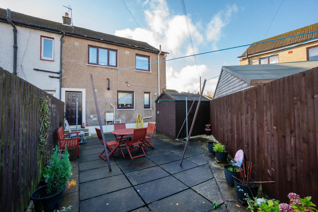 Rear of Property