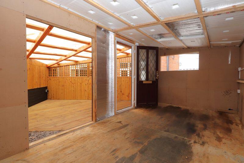 Decked Area &amp; Garden Room