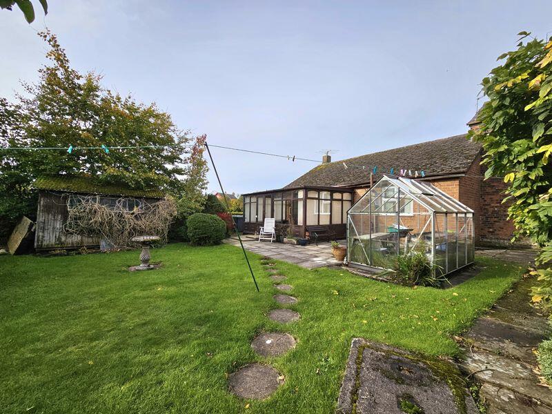 Bungalow Rear Elevation &amp; Garden