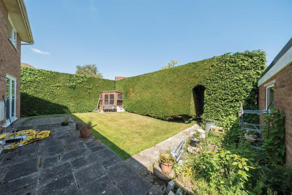 Rear garden
