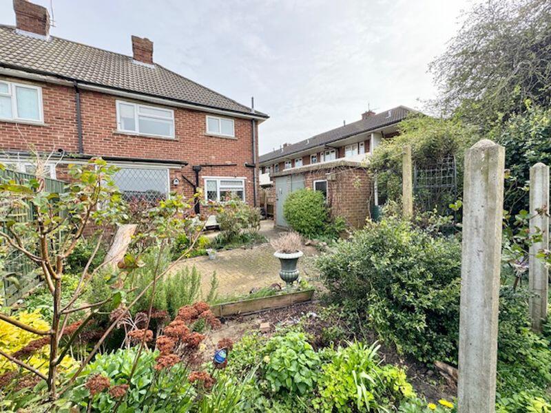Rear elevation and gardens