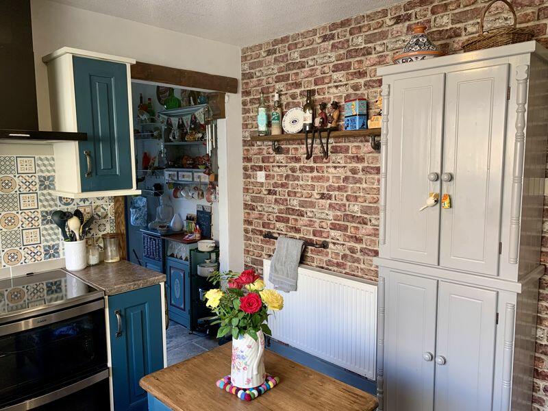 Kitchen view to lobby