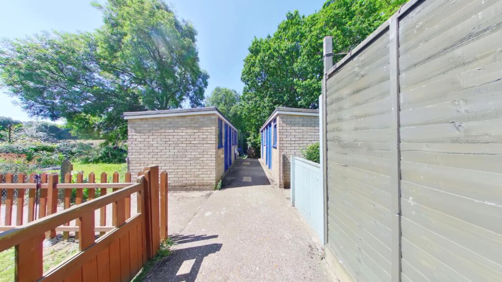 Rear Walkway To Garden