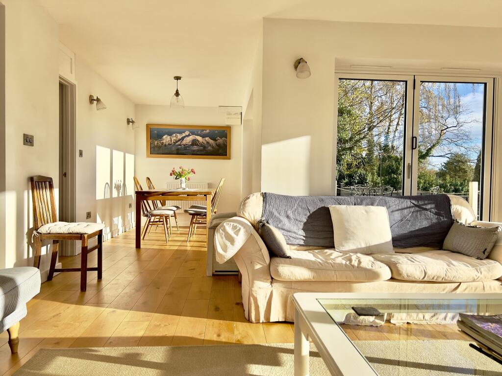 Open plan living space