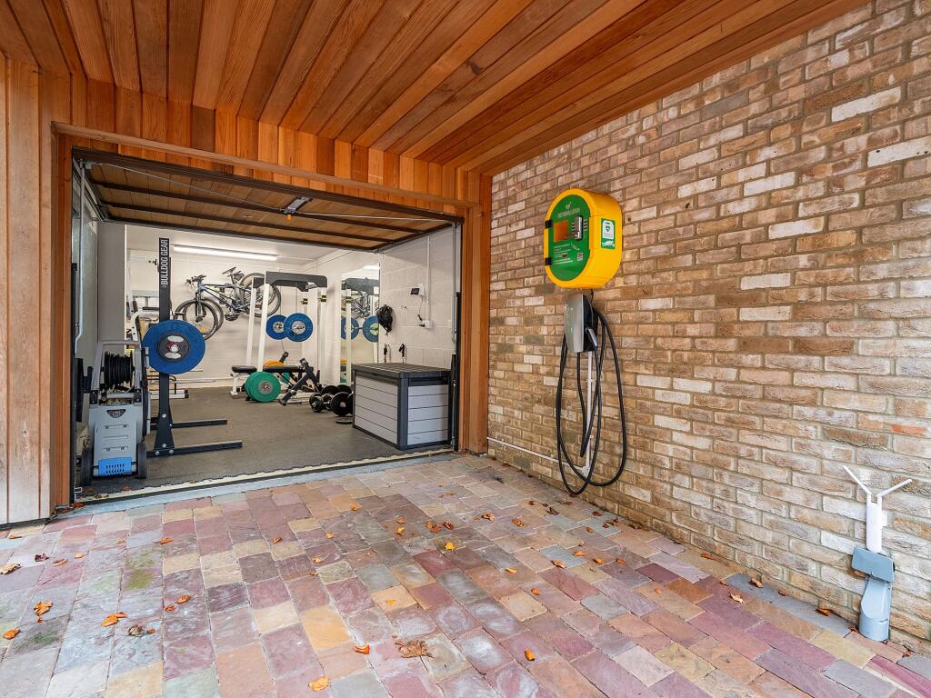 Carport and Garage adjacent to front door