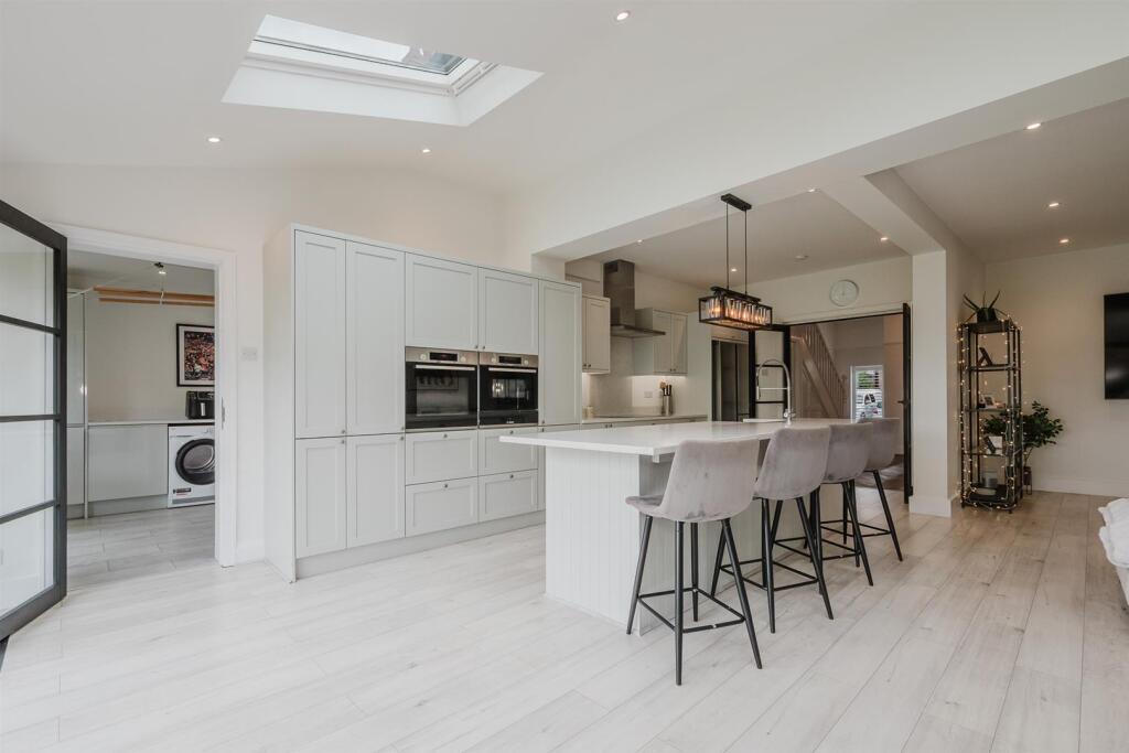 Kitchen Area into Utility