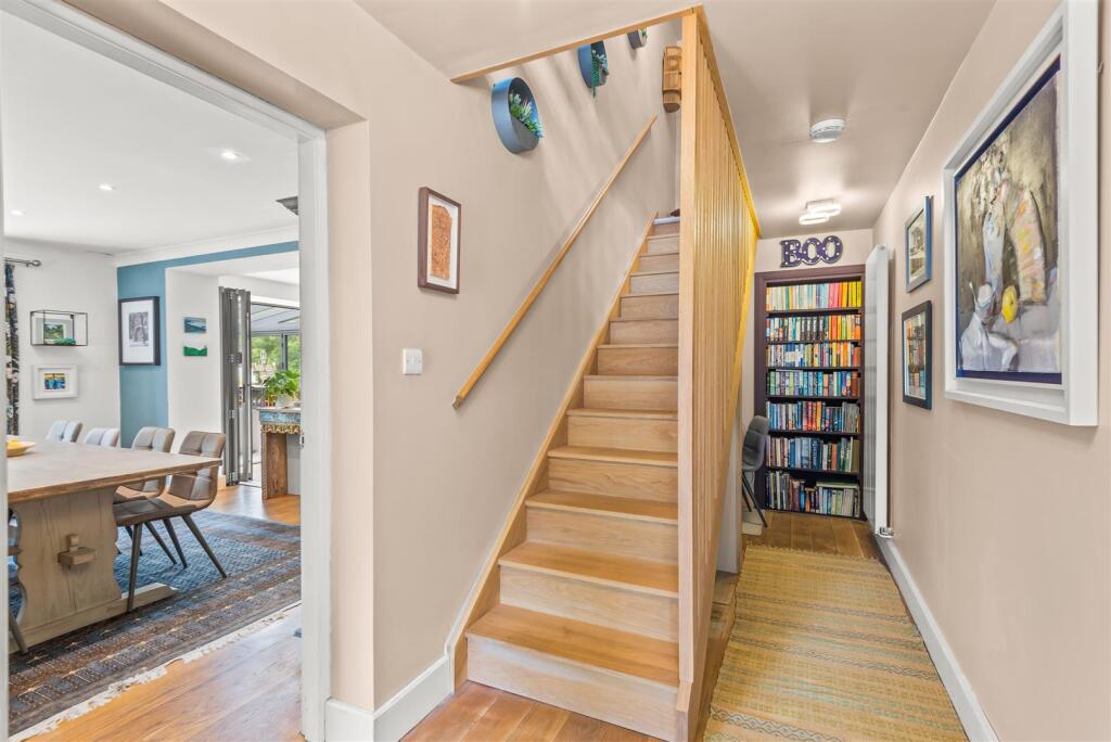 Hallway and Study Area