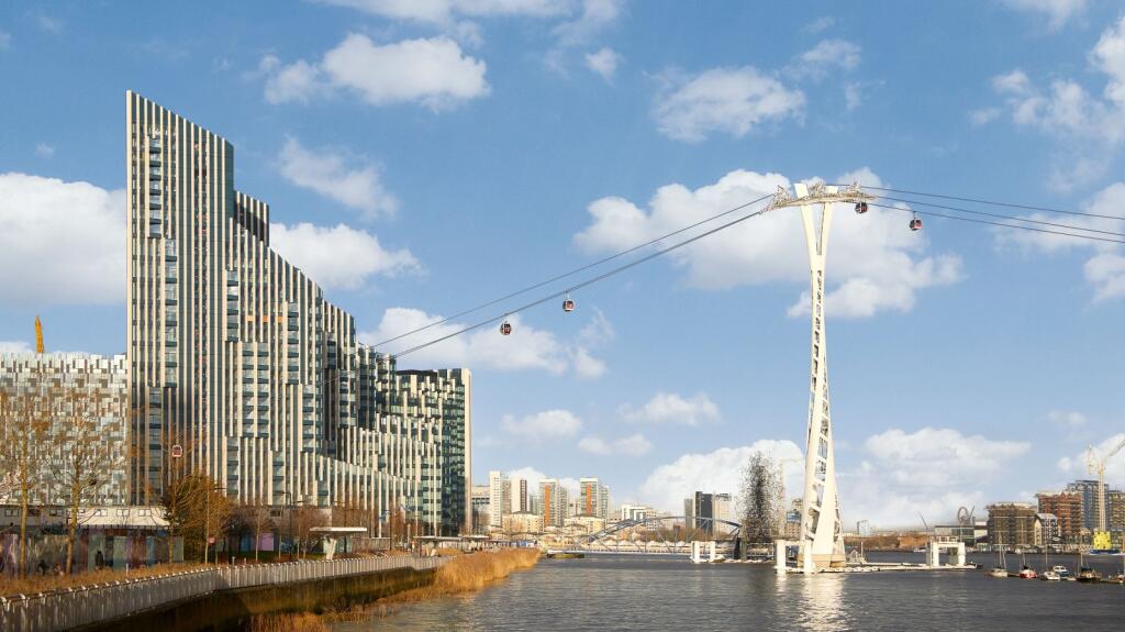 property in Greenwich Peninsula, 
River Way, SE10