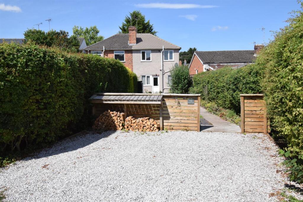 Rear Driveway