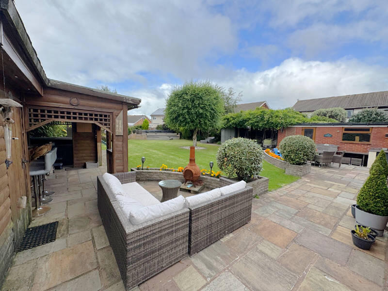 Rear of Property