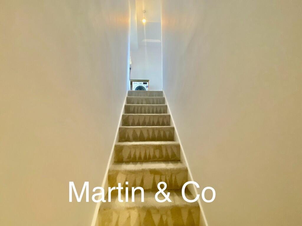 Stairs to second ...