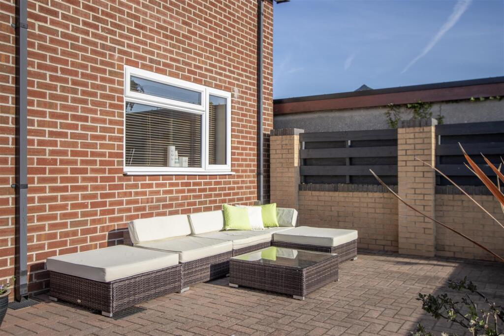 Rear Patio