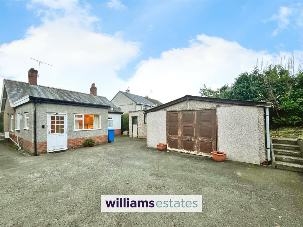 Rear Parking and Garage